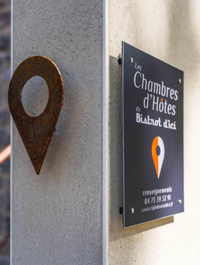 Chambres D'Hotes Du Bistrot D'Ici Saint-Saturnin  Exteriér fotografie